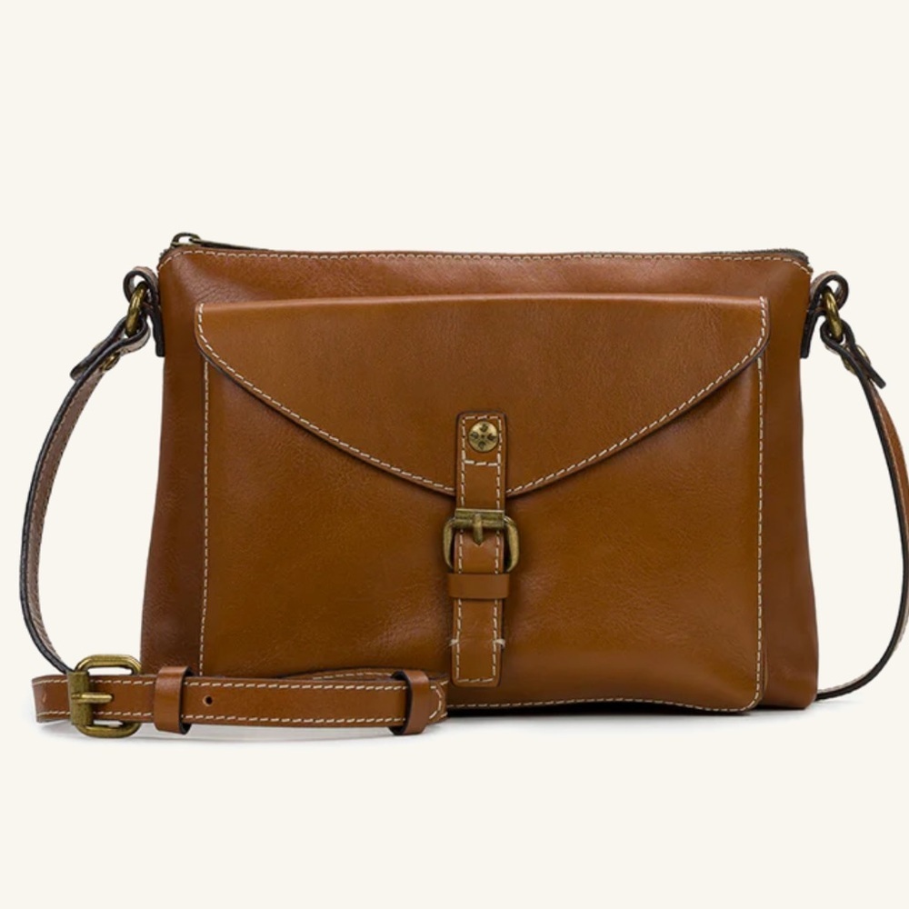 Patricia Nash Brown Crossbody Bag